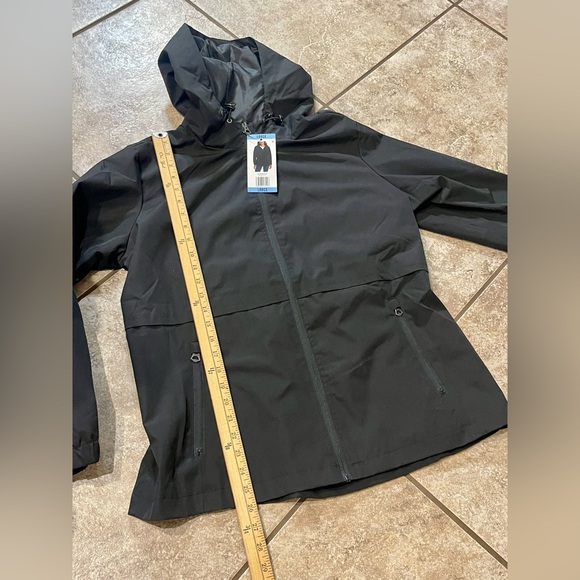 Women’s Black Weatherproof Hooded Jacket NWT - Picture 5 of 5